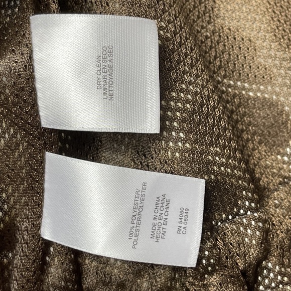 Jones New York Signature Women Leopard Wind Breaker Size 1X - Picture 8 of 10